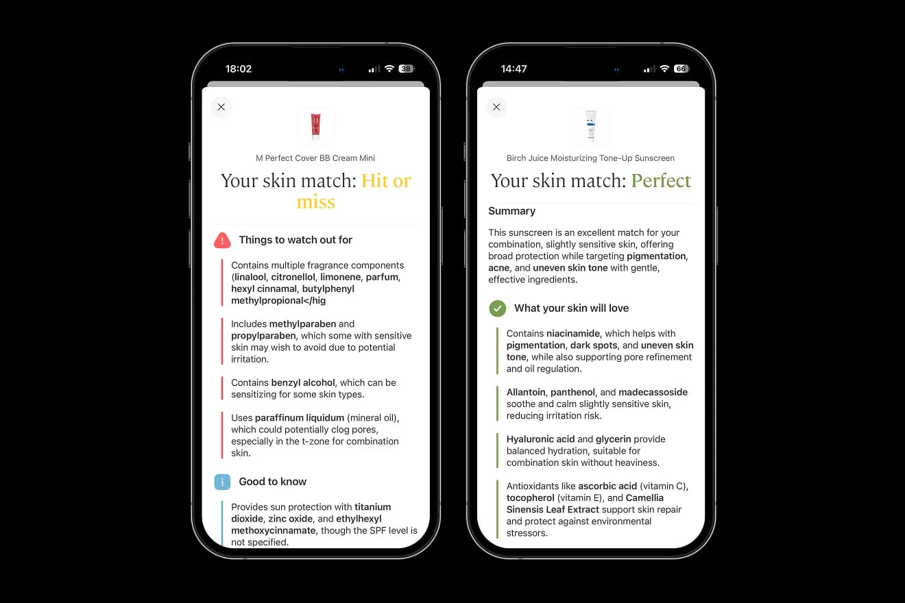 Skin Match With Context