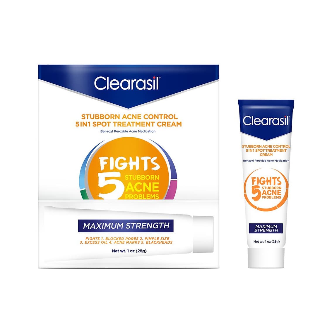 Stubborn Acne Control 5-in-1 Spot Treatment Cream