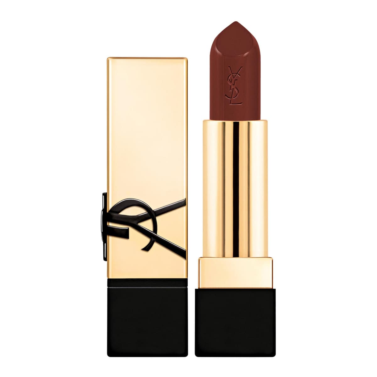 Rouge Pur Couture Caring Satin Lipstick with Ceramides, N13 Effortless Maroon