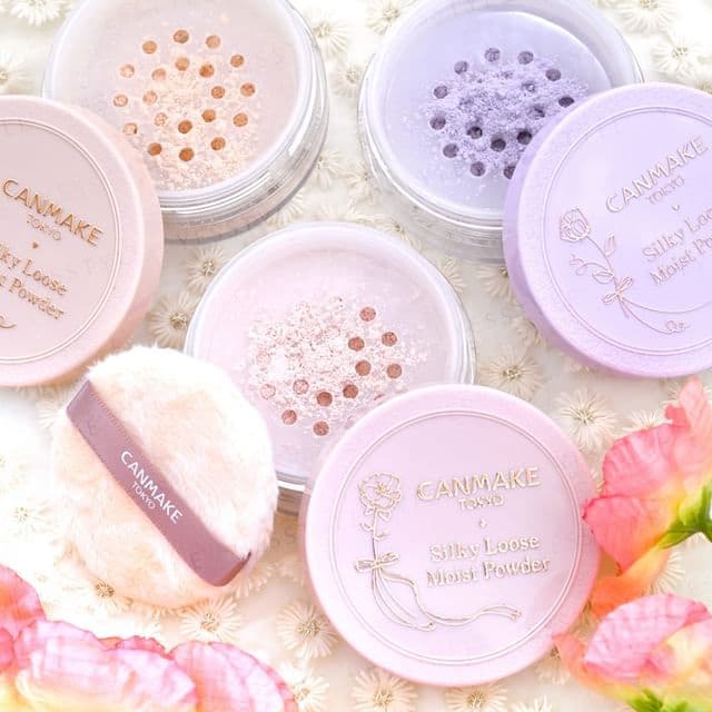 Silky Loose Moist Powder SPF 23 PA++, #02 Sheer Lavender