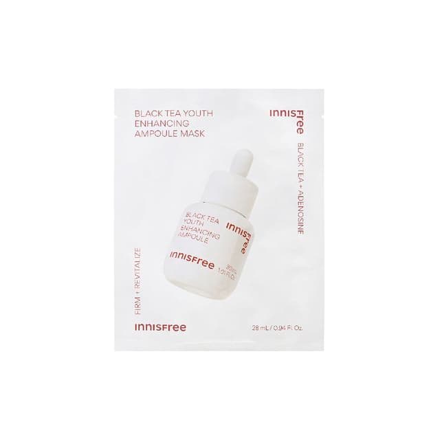 Black Tea Youth Enhancing Ampoule Mask, sheet