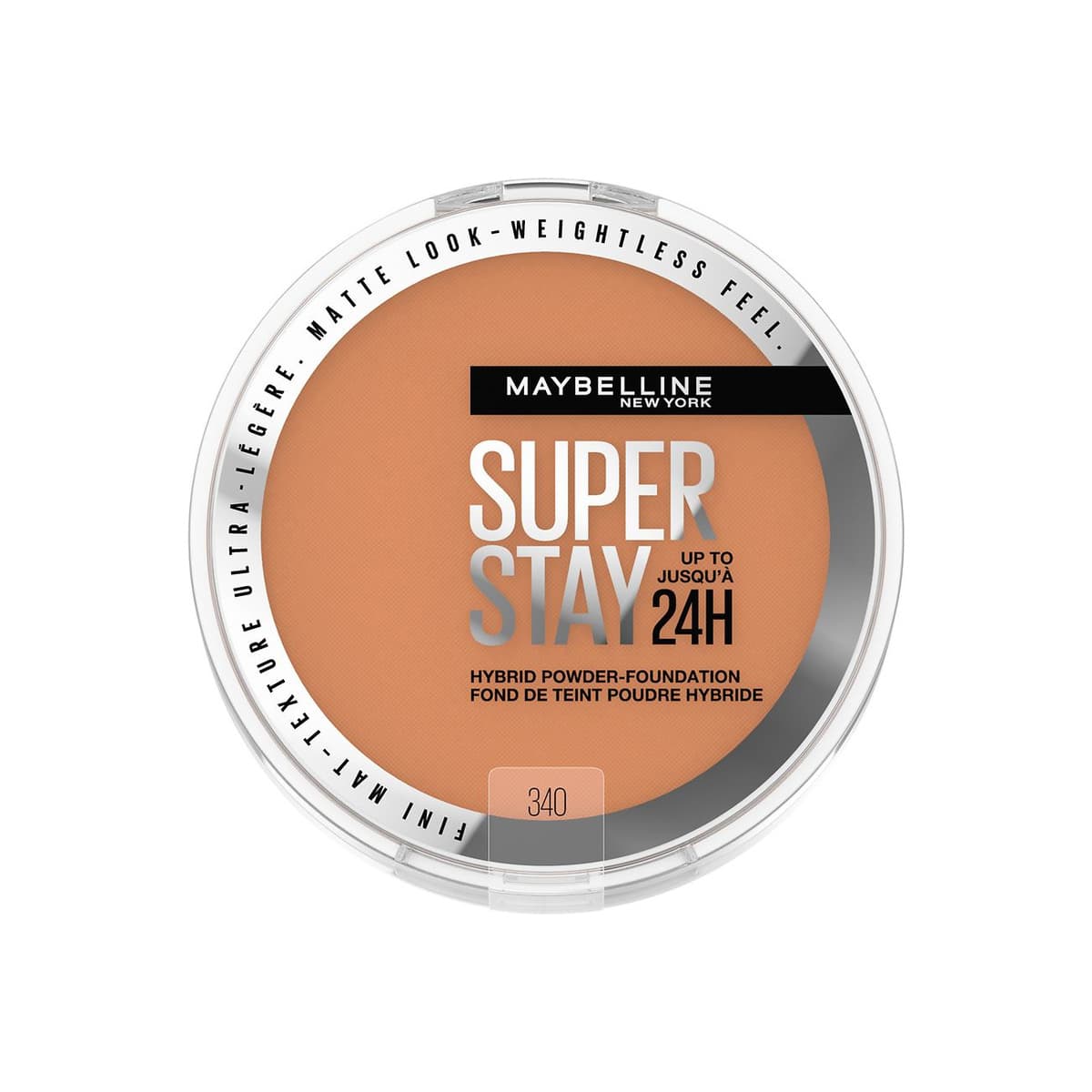 Up to 24HR Hybrid Powder-Foundation, #340