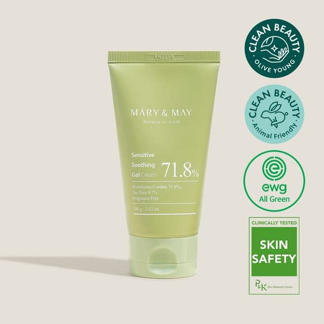 Sensitive Soothing Gel Cream Tube