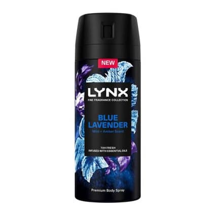 Fine Fragrance Collection Premium Deodorant Bodyspray Blue Lavender