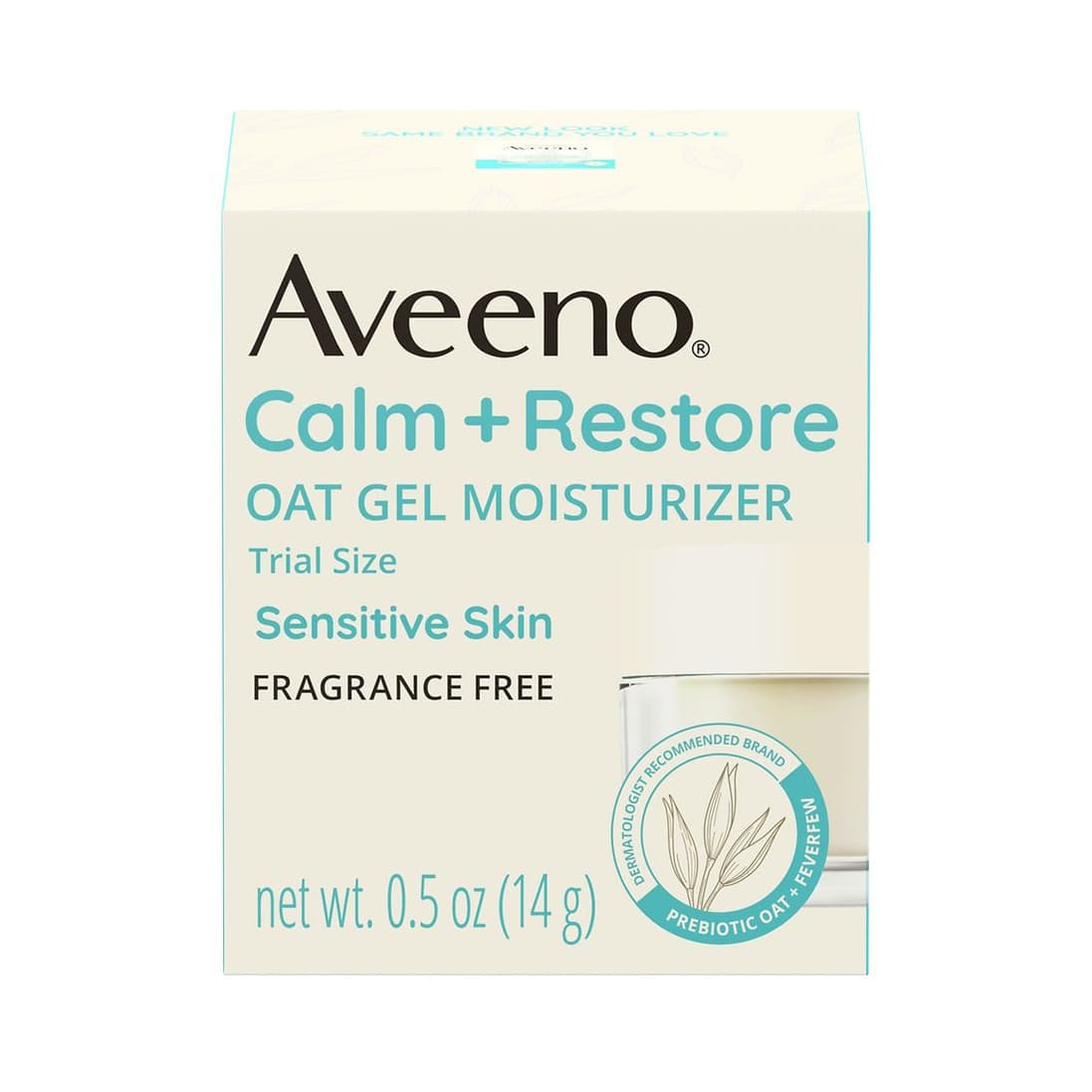 Calm + Restore Oat Gel Face Moisturizer, Sensitive Skin