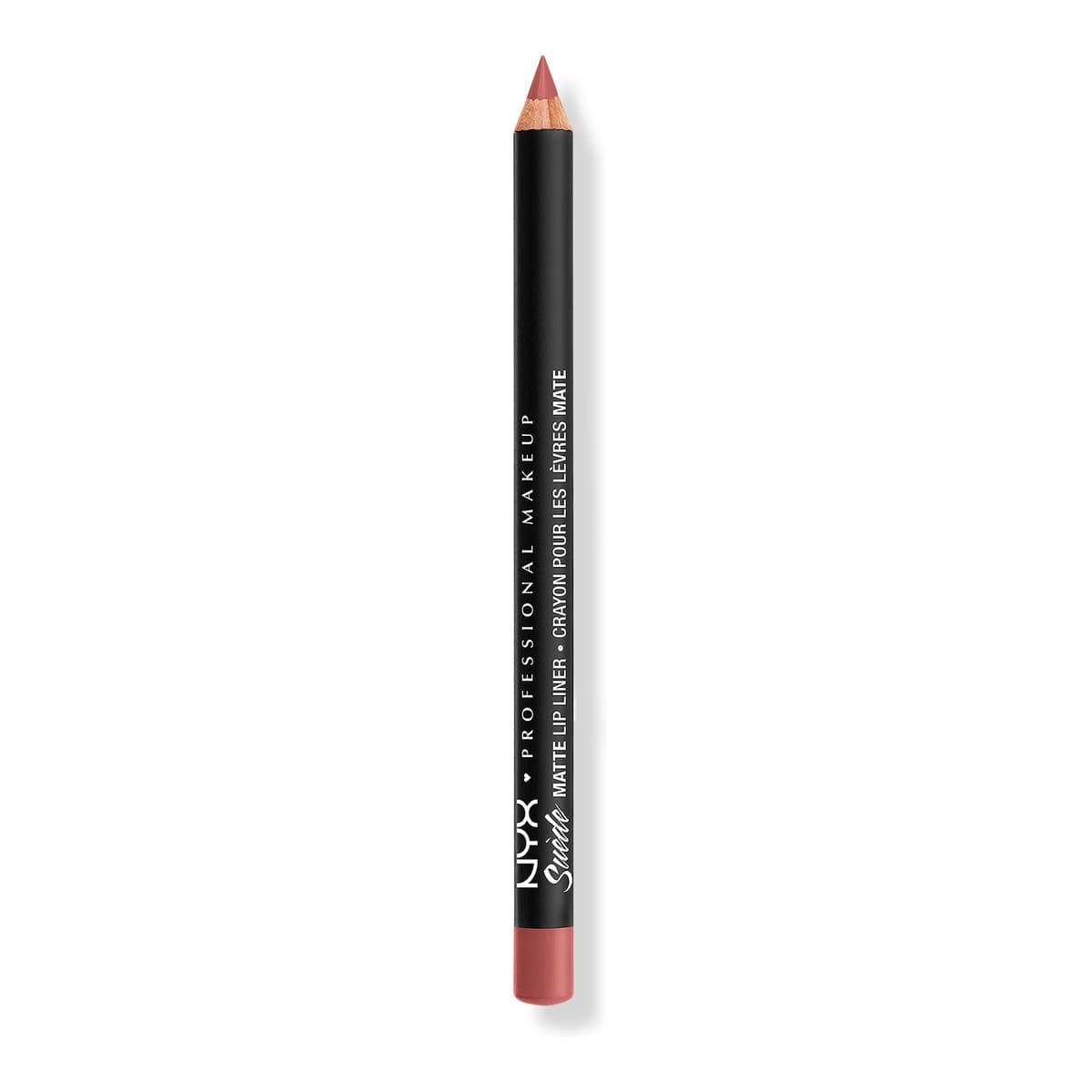 Suede Matte Lip Liner Velvet Soft Vegan Lip Pencil, Brunch Me