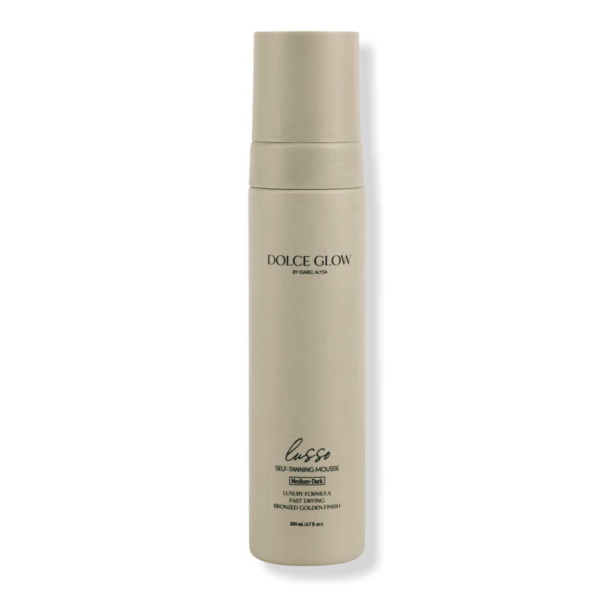 Lusso Self-Tanning Mousse in Medium to Dark