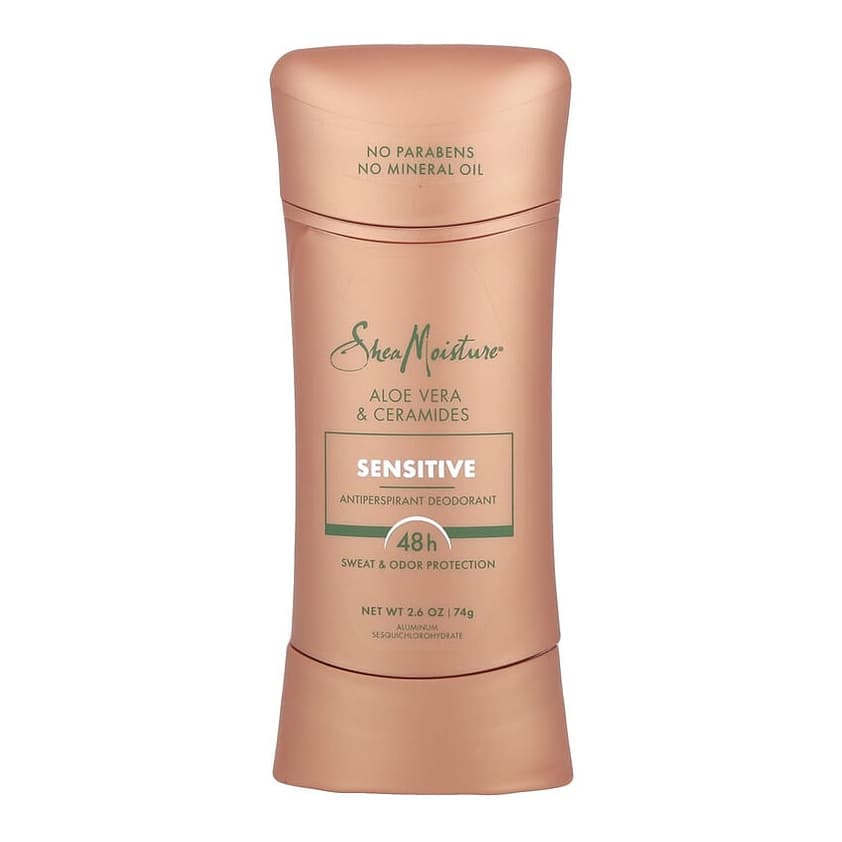 Antiperspirant Deodorant, Sensitive,Aloe Vera & Ceramides