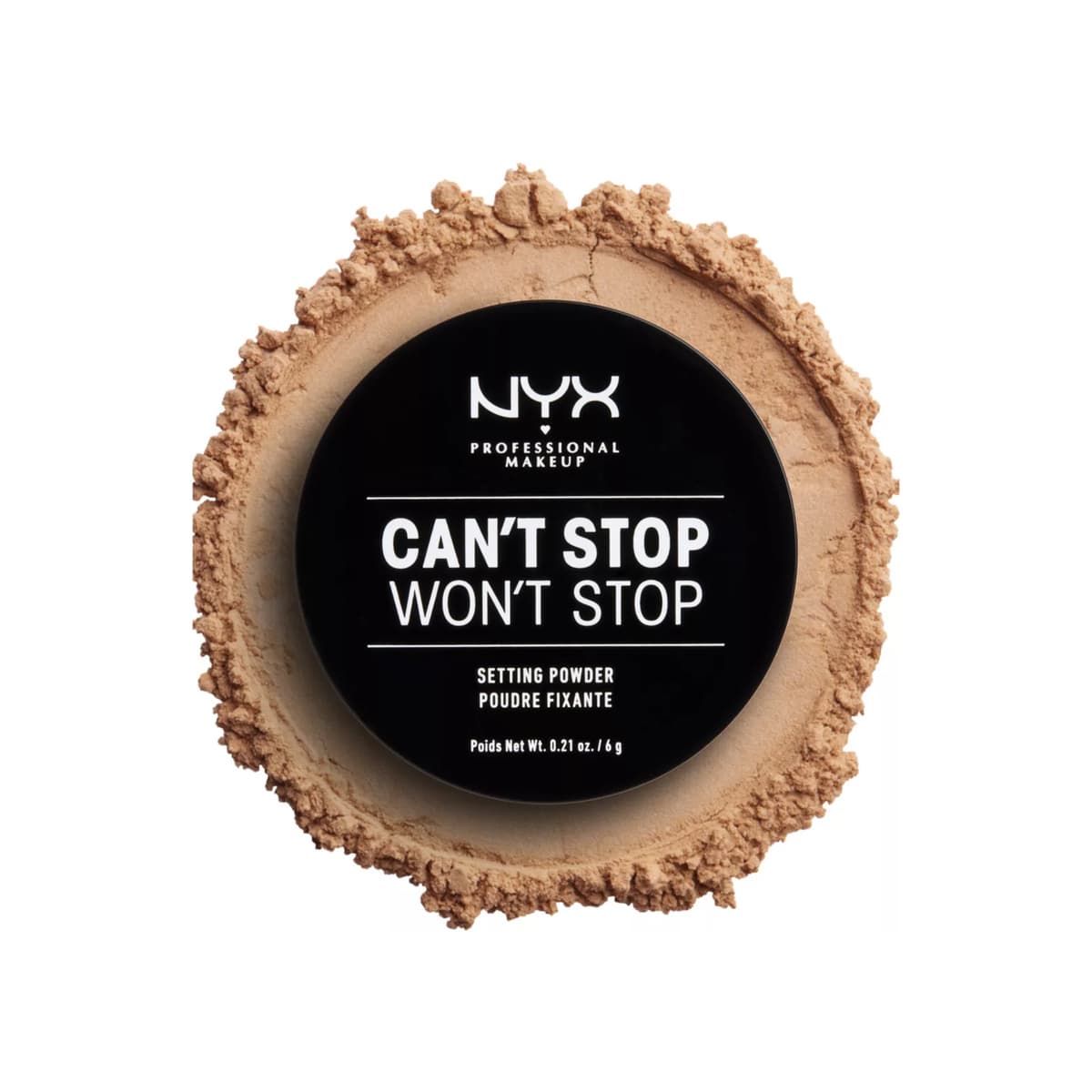 Can't Stop Won't Stop Setting Powder, Medium