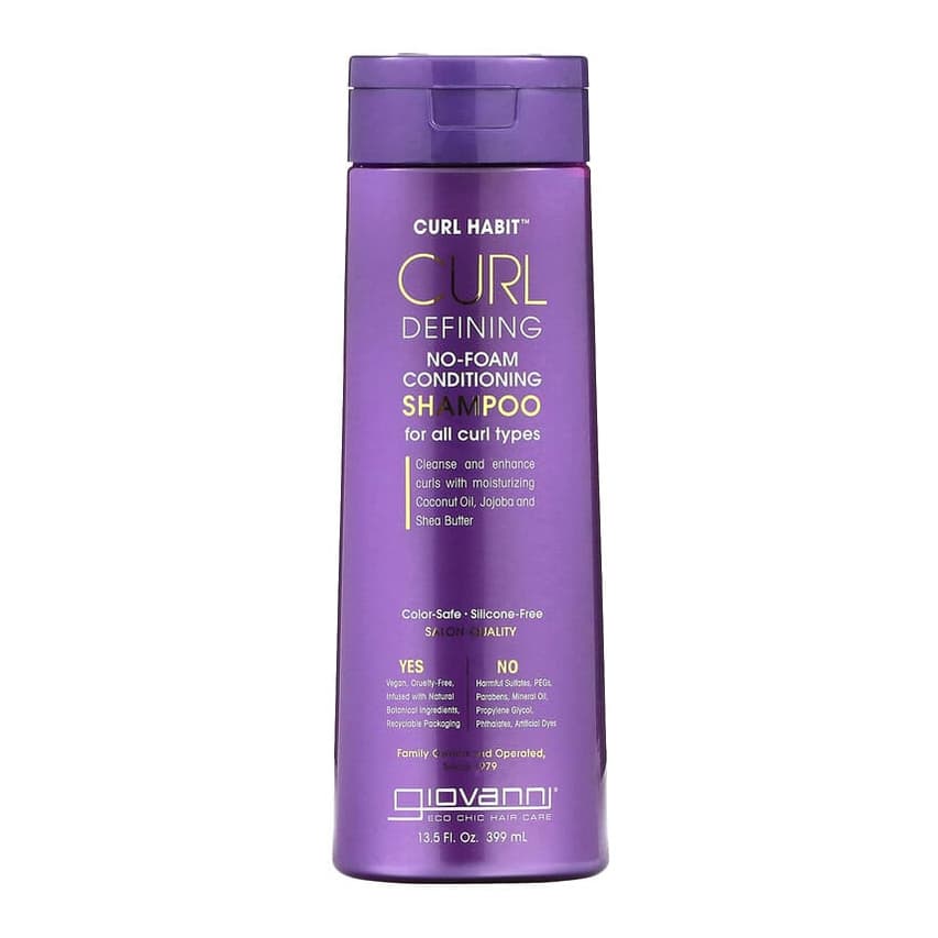Curl Habit, Curl Defining No-Foam Conditioning Shampoo, For All Curl Types