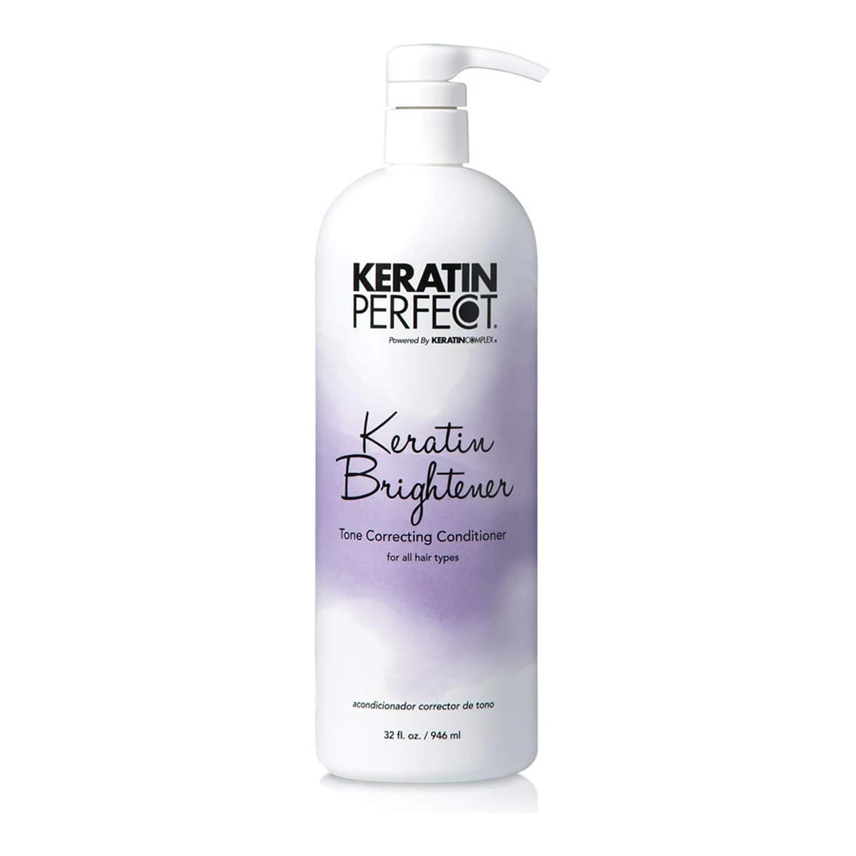 Keratin Brightener Tone Correcting Conditioner - Conditioner for Color Treated Hair