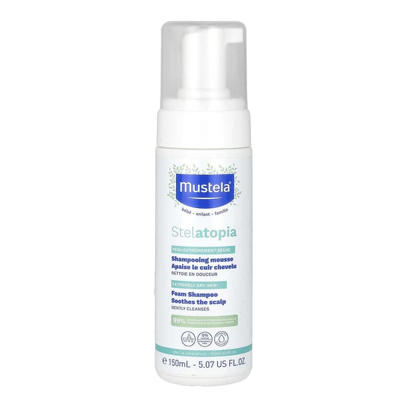 Stelatopia Foam Shampoo, Extremly Dry Skin