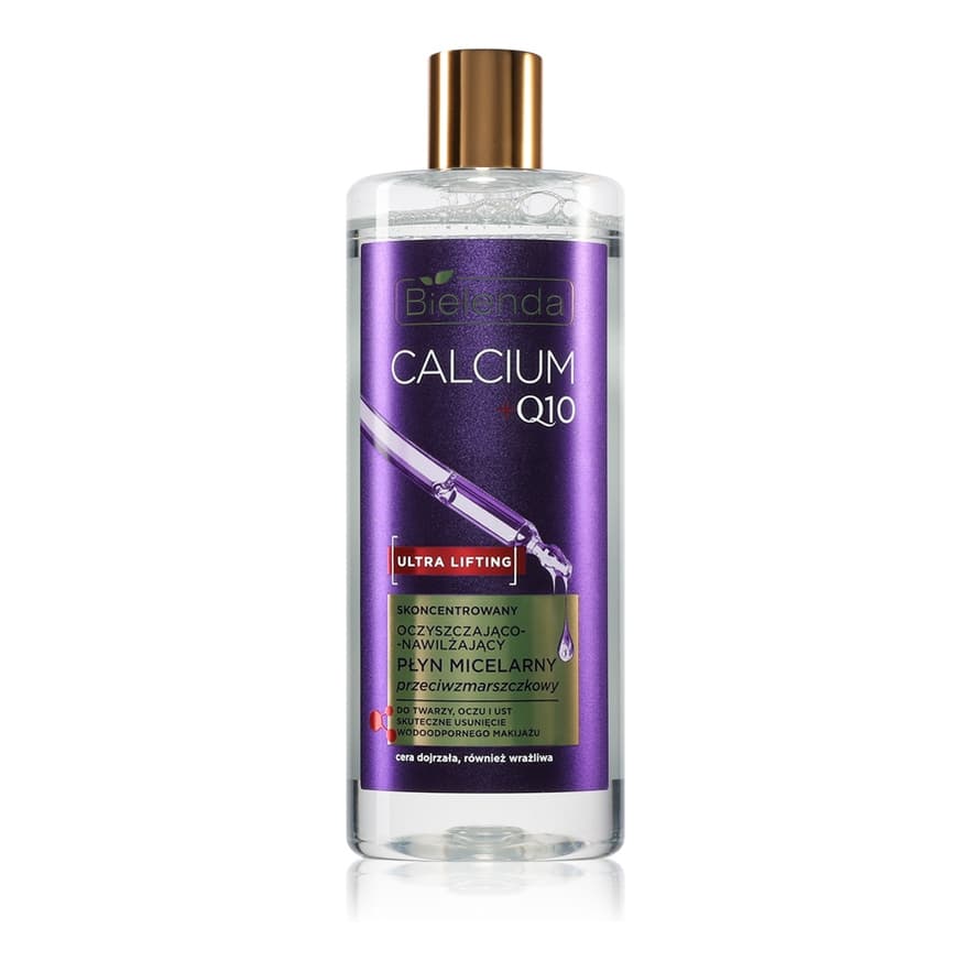 Calcium + Q10 Concentrated cleansing and moisturizing micellar fluid