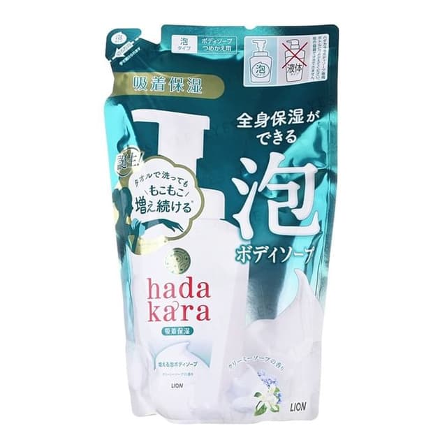Hadakara Foam Body Soap Creamy Soap