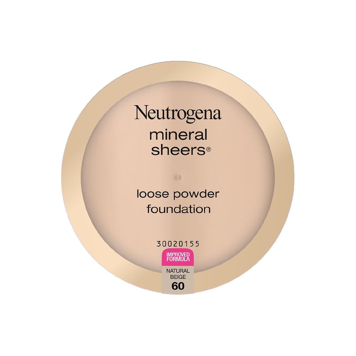 Mineral Sheers Powder Foundation, Natural Beige 60