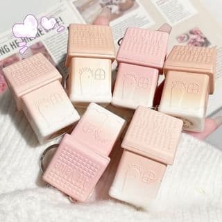 Dream House Keyring Velvet Lip Mud, #04# Lychee