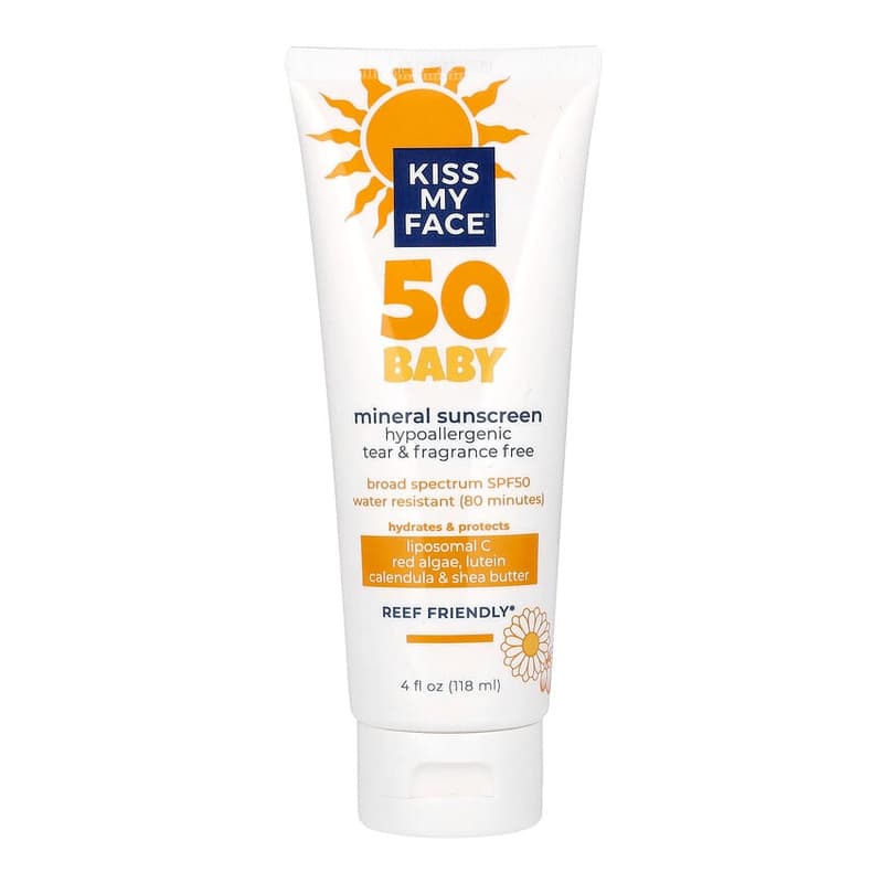 50 Baby, Mineral Sunscreen, SPF 50