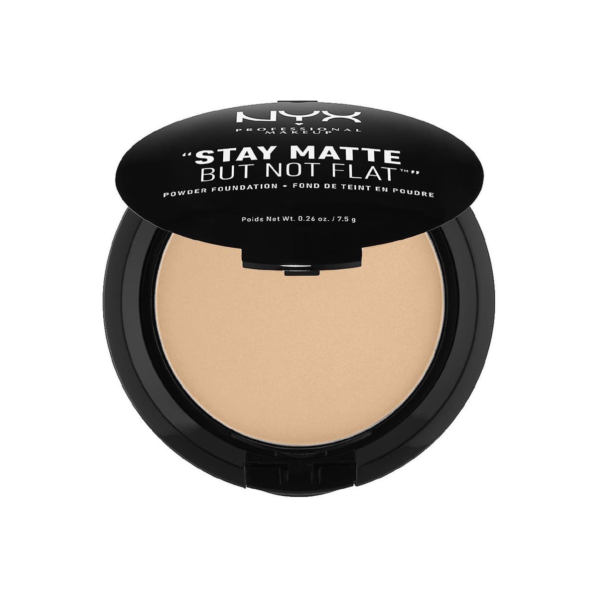 Stay Matte But Not Flat Pressed Powder Foundation, Medium Beige