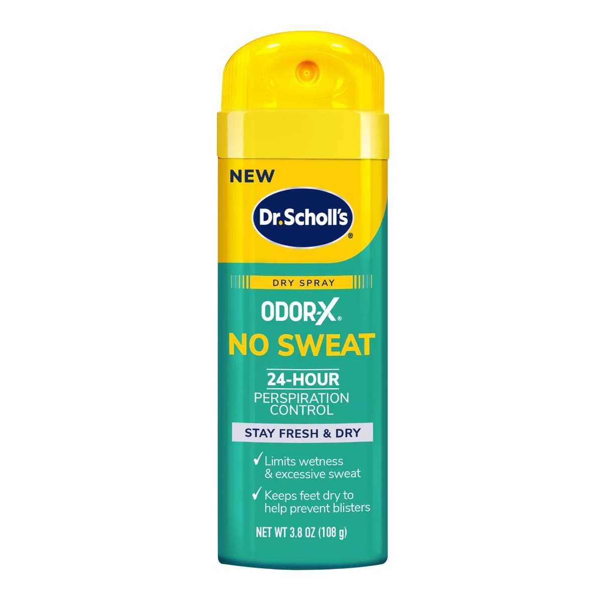 Odor X No Sweat Dry Foot Spray