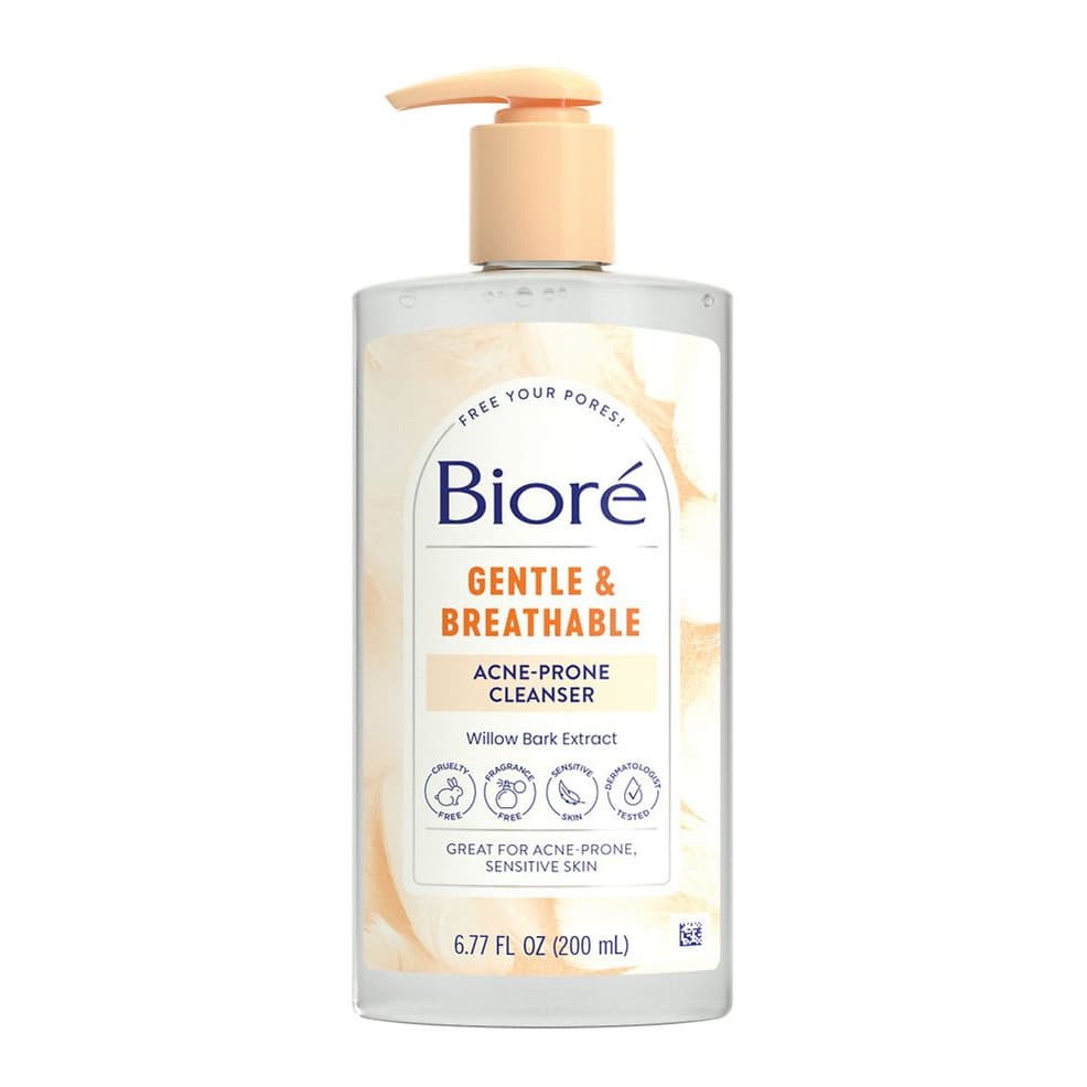 Acne Cleanser, Gentle & Breathable, Sensitive Skin Face Wash