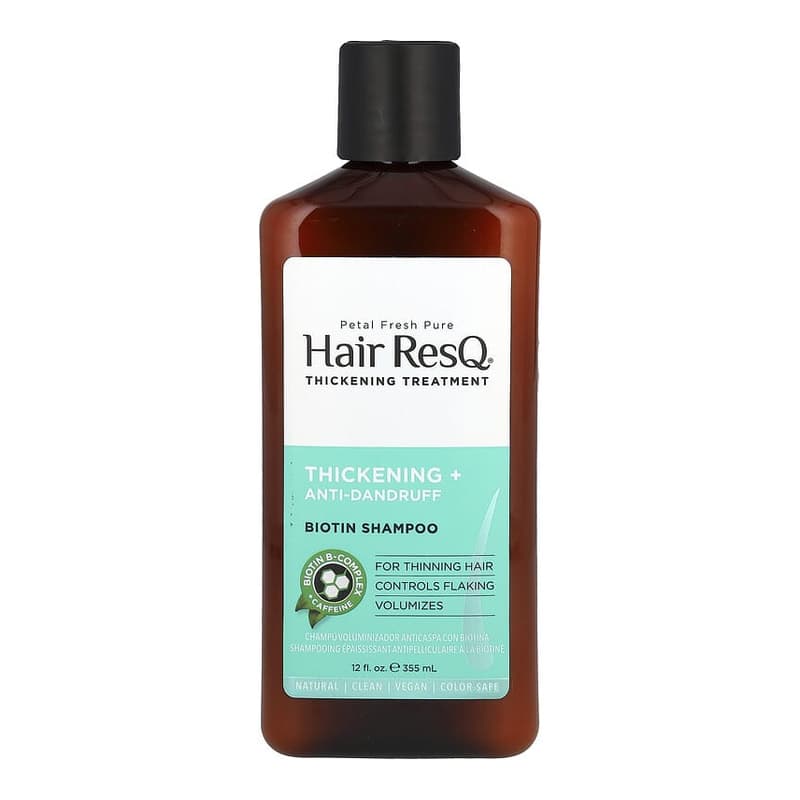 Hair ResQ, Thickening Treatment, Biotin Shampoo