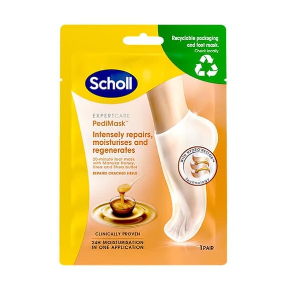 Foot Mask With Manuka Honey, Shea Butter & Urea