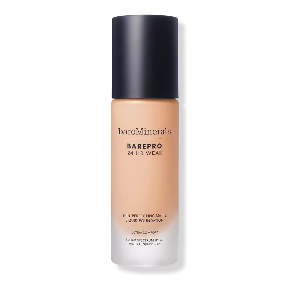 BAREPRO 24HR Wear Skin-Perfecting Matte Liquid Foundation Mineral SPF 20, Light 21 Cool