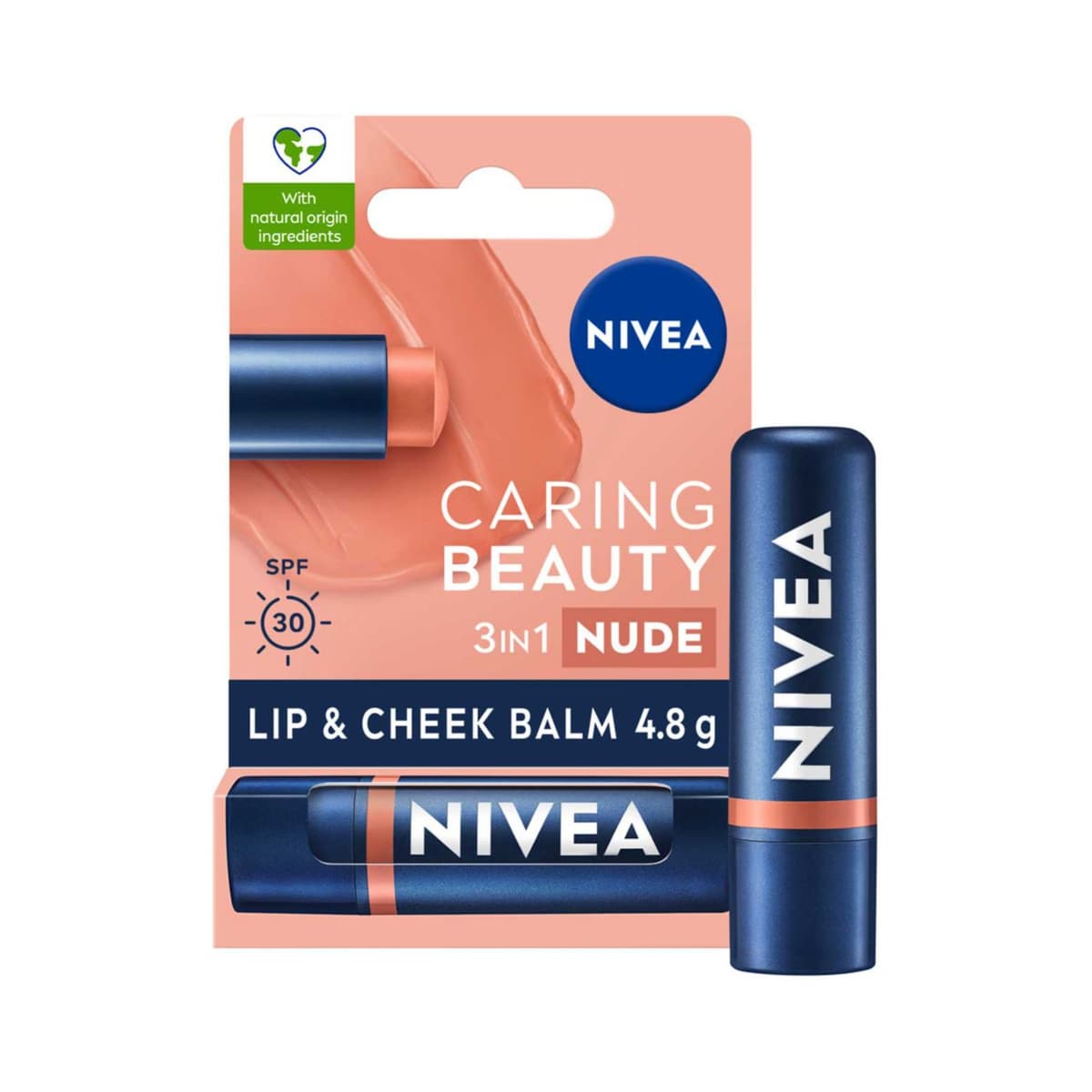 3in1 Caring Beauty Lip & Cheek Balm Nude