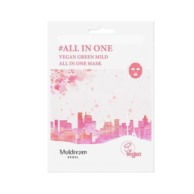 Vegan Green Mild All In One Mask