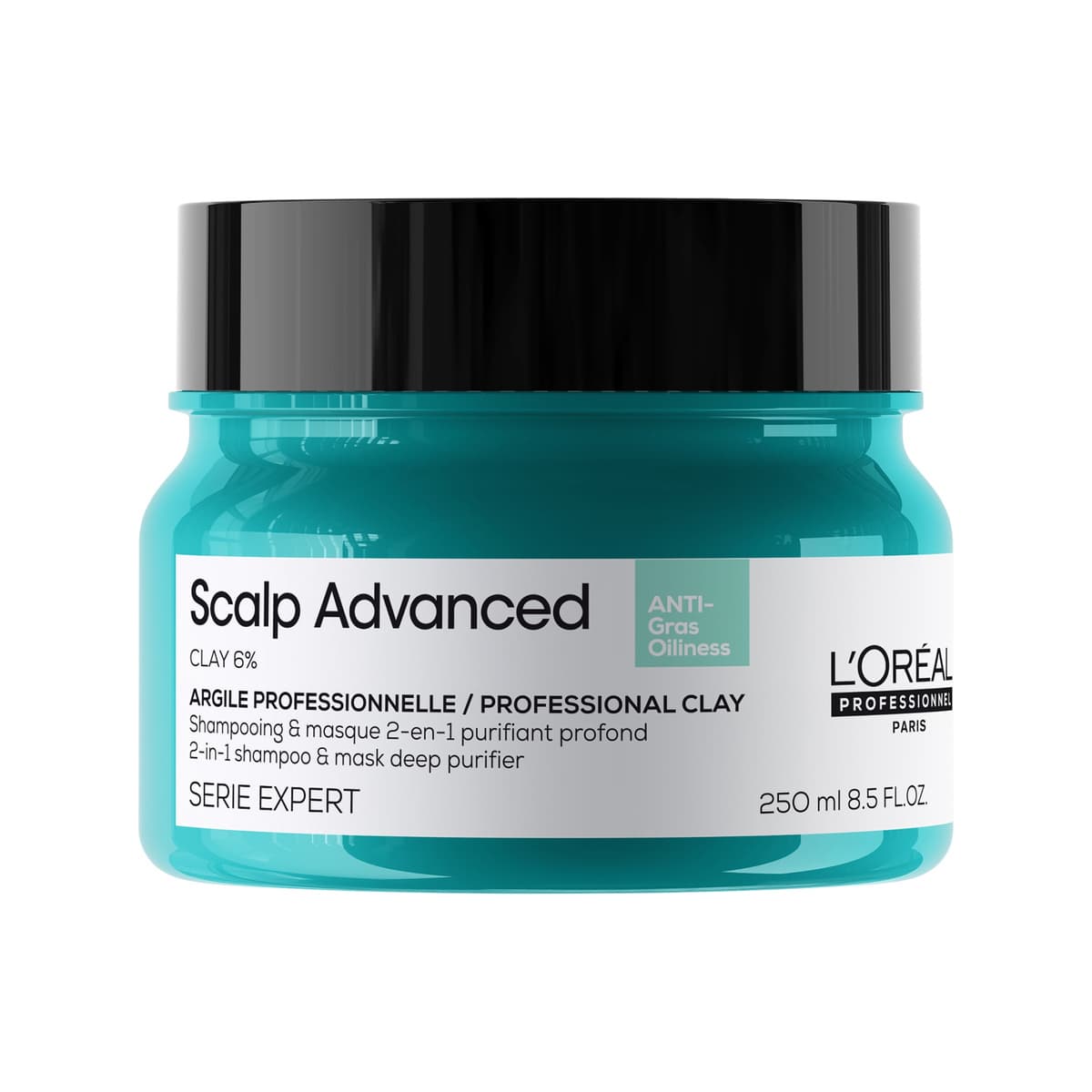 Serié Expert Scalp Advanced Anti-Oiliness 2-in-1 Deep Purifier Clay Hair Mask