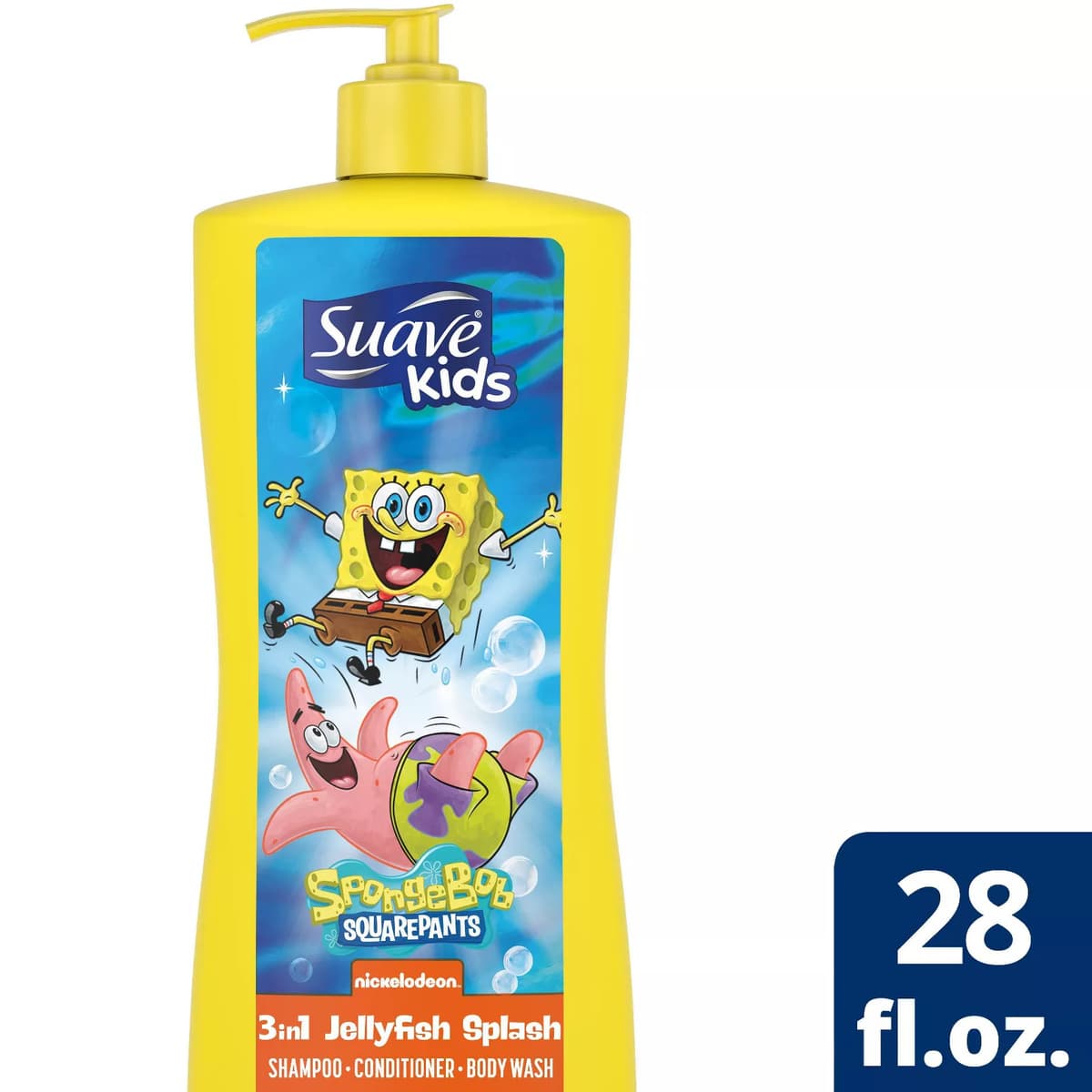 Kids SpongeBob SquarePants Jellyfish Splash 2-in-1 Shampoo + Body Wash