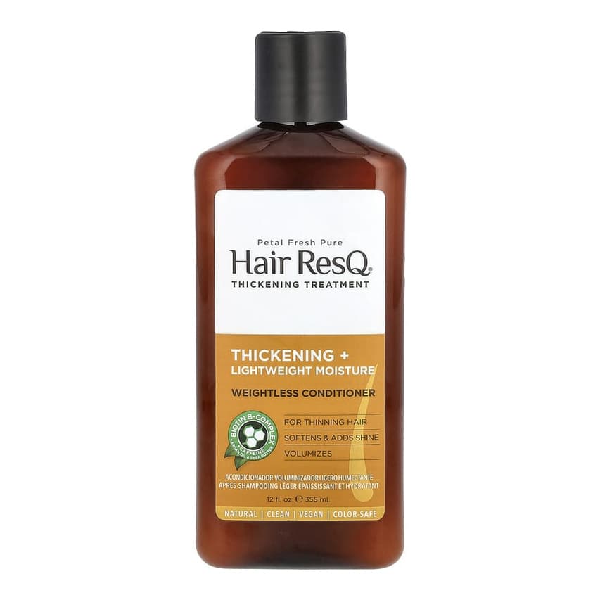 Hair ResQ®, Thickening Treatment, Thickening + Lightweight Moisture Weightless Conditioner, For Thinning Hair