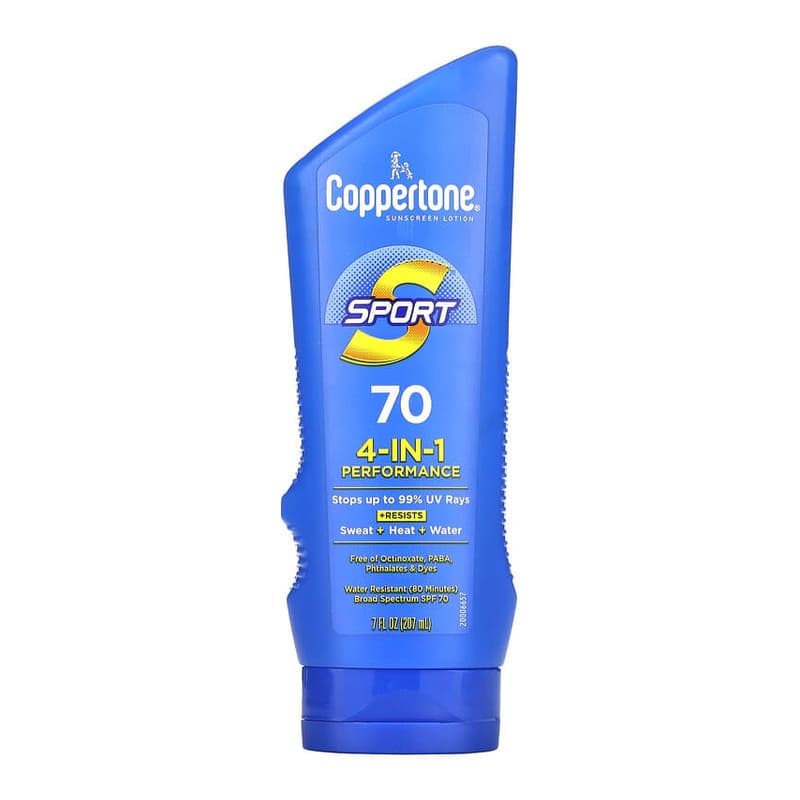 Sport, Sunscreen Lotion, 4-In-1 Performance, SPF 70