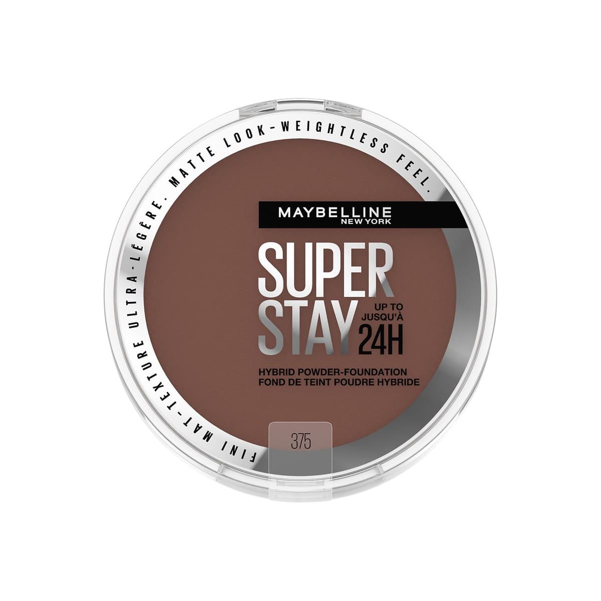 Up to 24HR Hybrid Powder-Foundation, #375