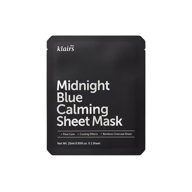 Sheet Mask 1pc, Midnight Blue Calming