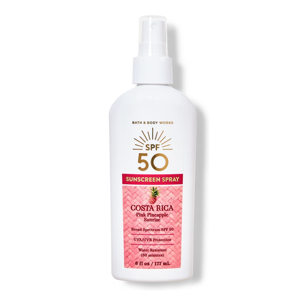Pink Pineapple Sunrise, SPF 50 Spray