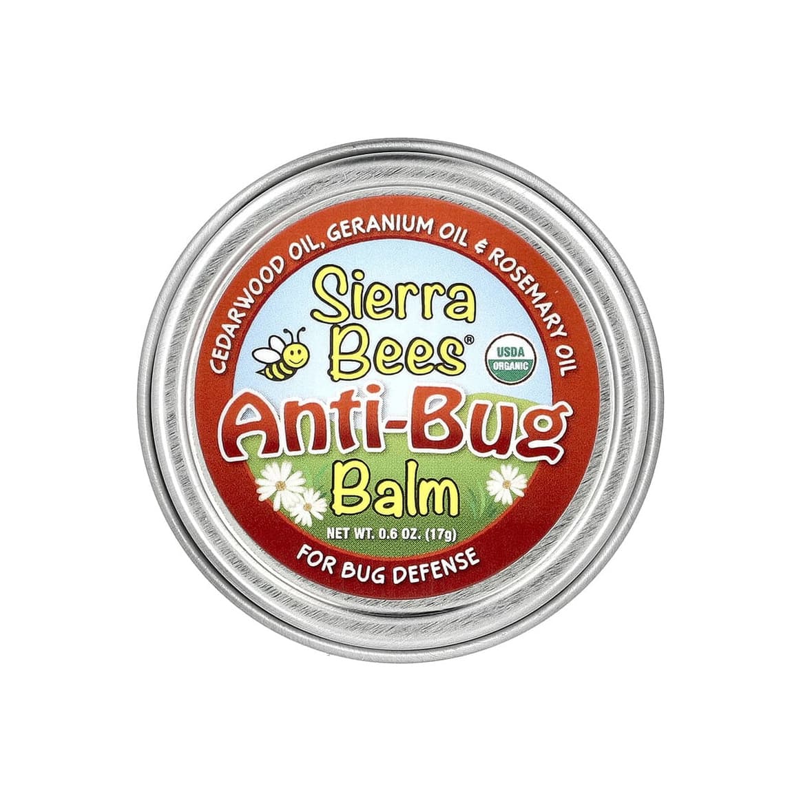 Anti-Bug Balm, Cedarwood, Geranium & Rosemary Oil