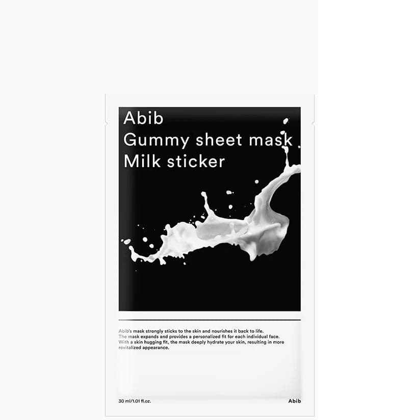 Gummy Sheet Mask Milk Sticker