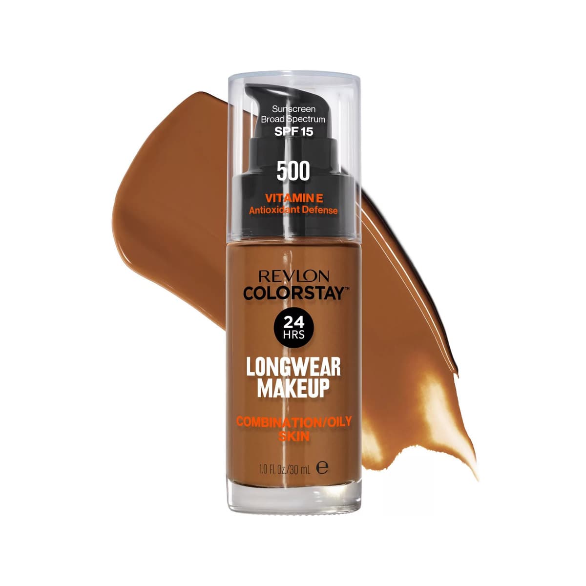 ColorStay Makeup for Combination/Oily Skin with SPF 15 - 500 Walnut