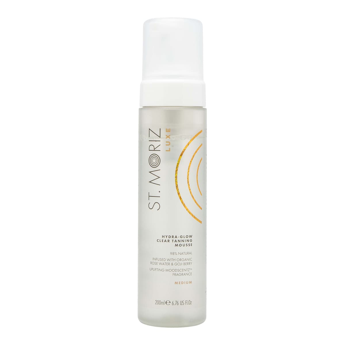Luxe Hydra-Glow Clear Tanning Mousse - Medium