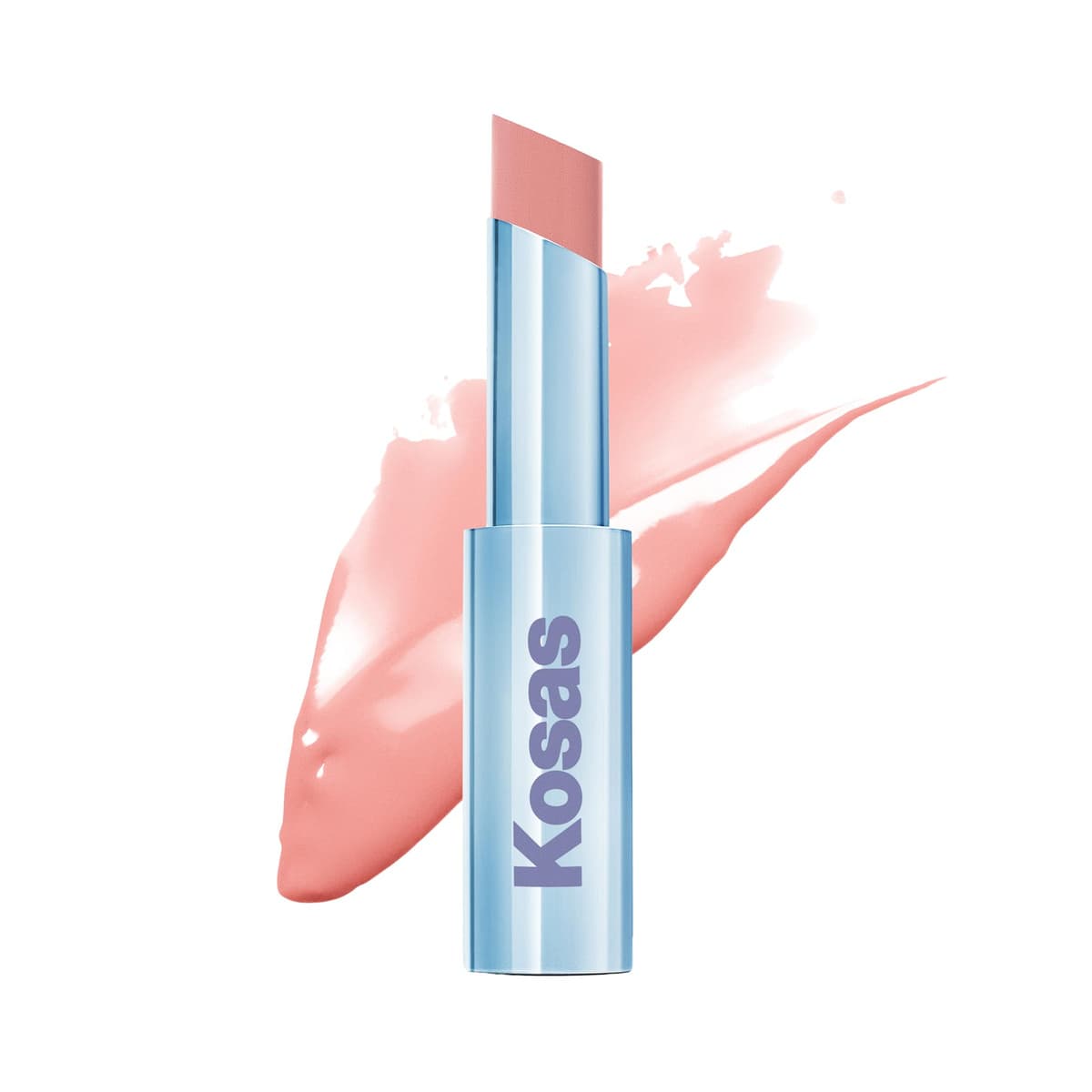 Wet Stick Moisturizing Shiny Sheer Lipstick with Ceramides, Baby Rose