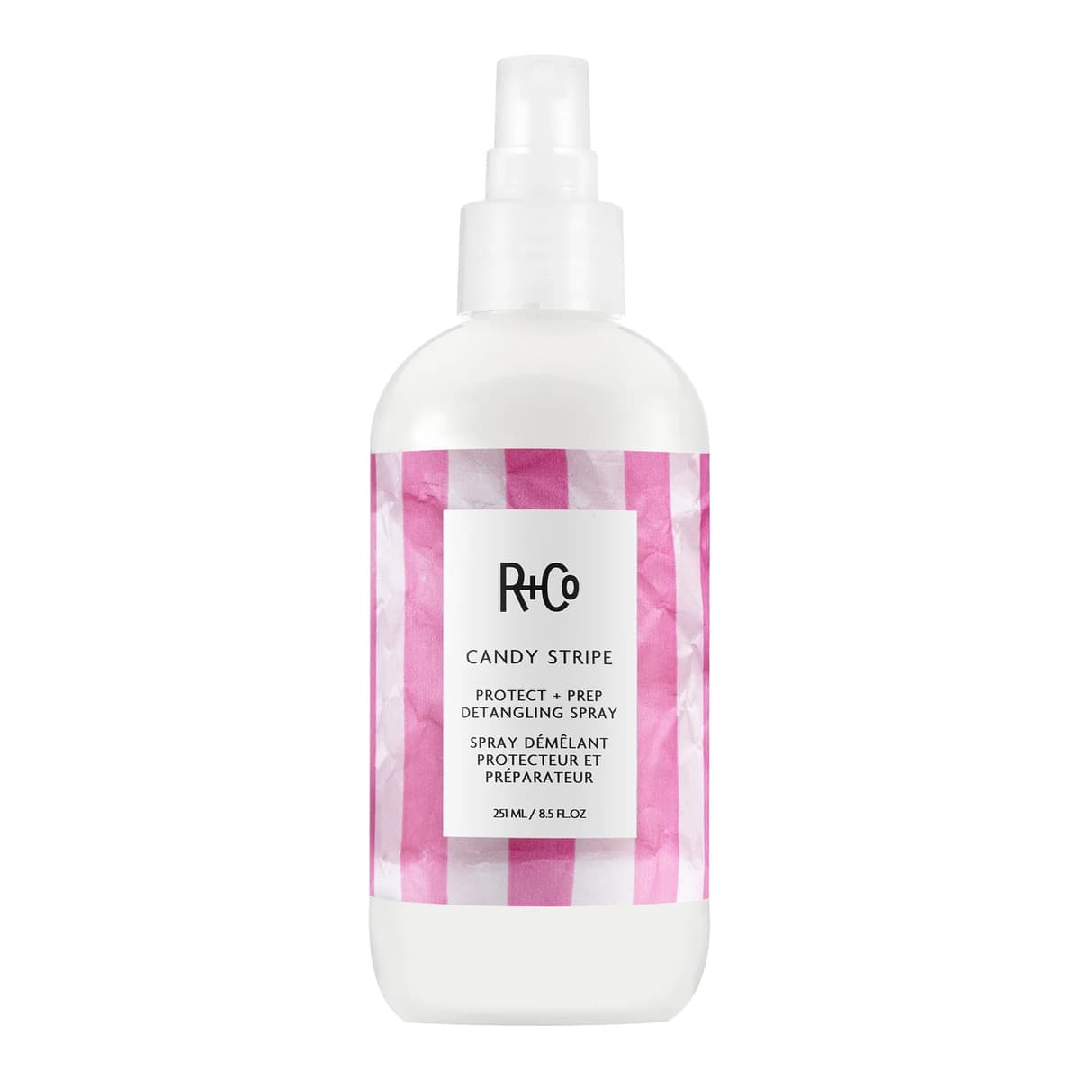 Candy Stripe Protect and Prep Detangling Spray