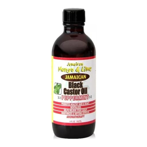 Jamaican Mango and Lime Black Castor Oil Peppermint