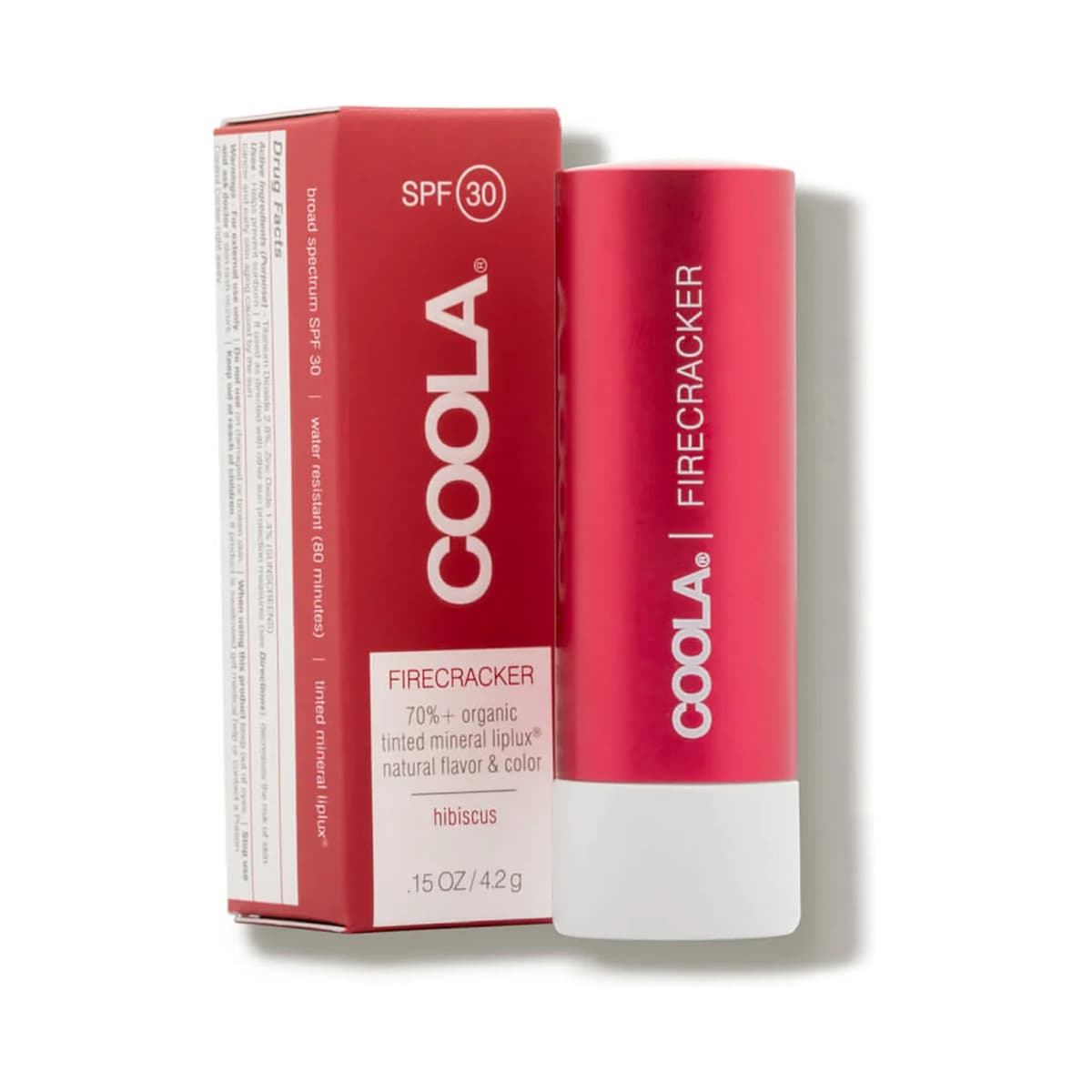 Mineral Liplux Organic Tinted Lip Balm Sunscreen SPF 30