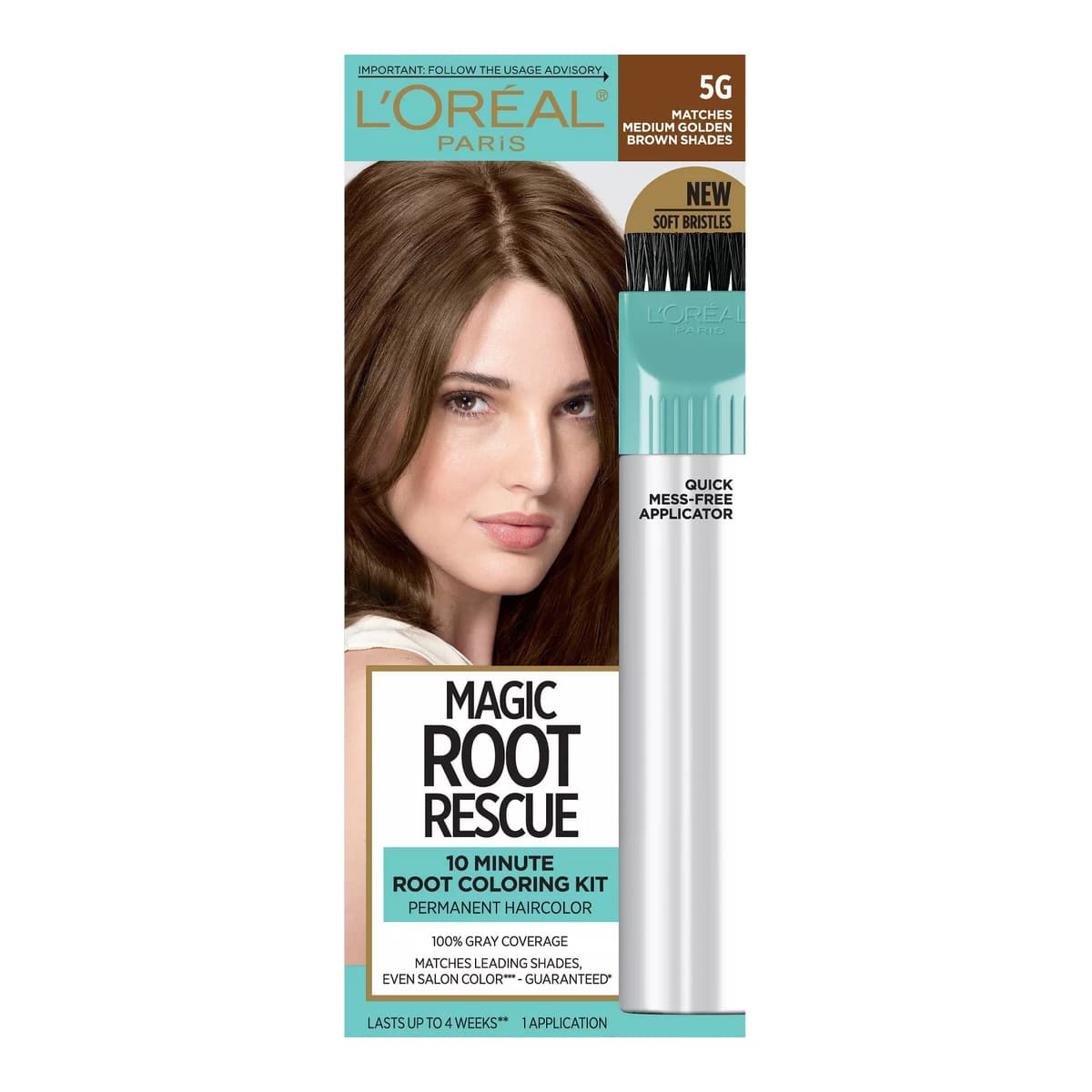 Root Rescue Permanent Hair Color - Medium Golden Brown