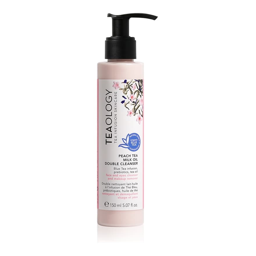 Cleansing Peach Tea Milk Oil Double Cleanser