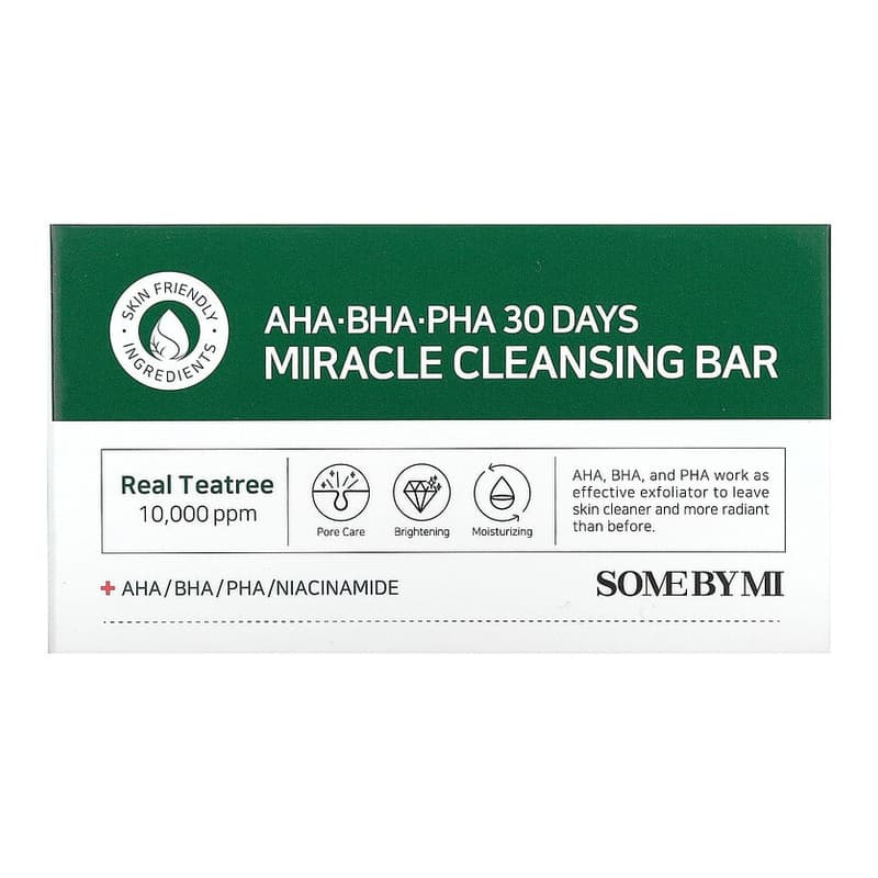 AHA. BHA. PHA 30 Days Miracle Cleansing Bar