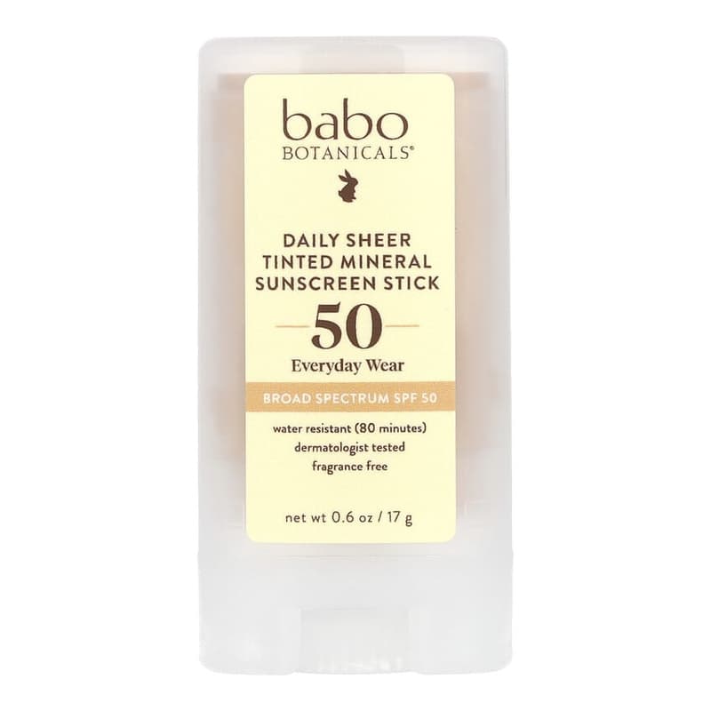 Daily Sheer Tinted Mineral Sunscreen Stick, SPF 50