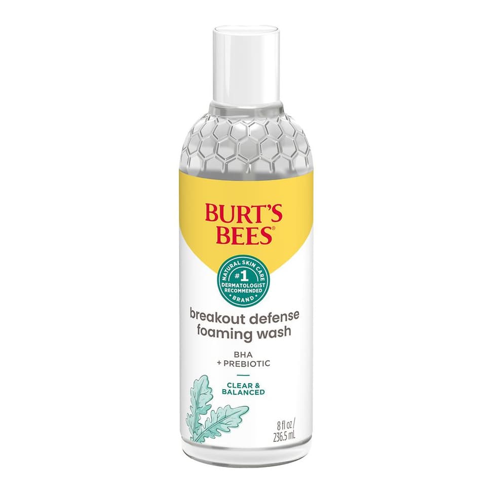 Clear and Balanced Breakout Defense Foaming Wash
