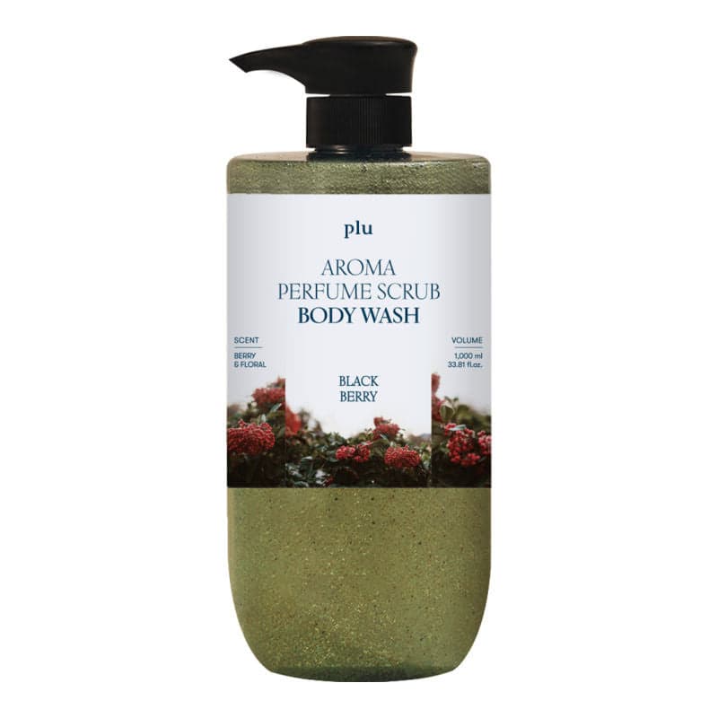 Aroma Perfume Scrub Body Wash Black Berry